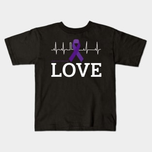 LOVE Products for Survivors National Alzheimer's Awareness Kids T-Shirt